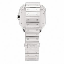 Cartier Santos Large Size WSSA0018 Blue Dial Watch
